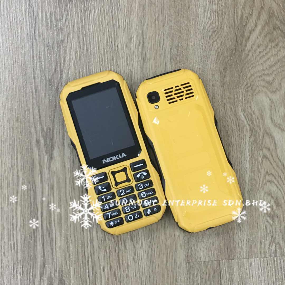 (Yellow)NOKIA D1 DUAL-SIM BASIC PHONE IMPORT REFURBISHED(READY STOCK)